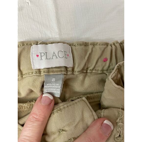 Girl's 8 School Uniform Khaki Pant Navy Polo GUC The Children's Place - Picture 4 of 7